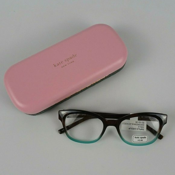 kate spade Accessories New Kate Spade Readers Brown Blue Fade Ombre